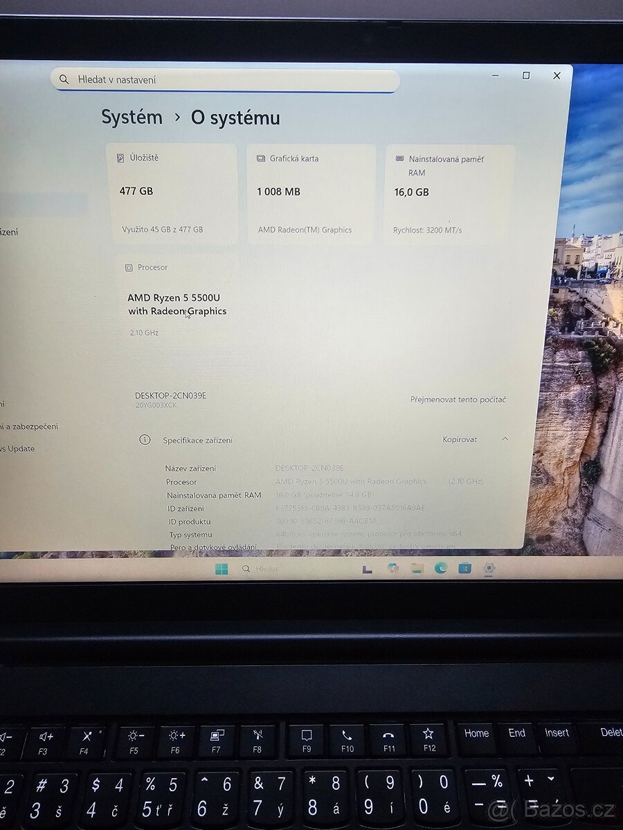 Notebook Lenovo Thinkpad E15 - 4