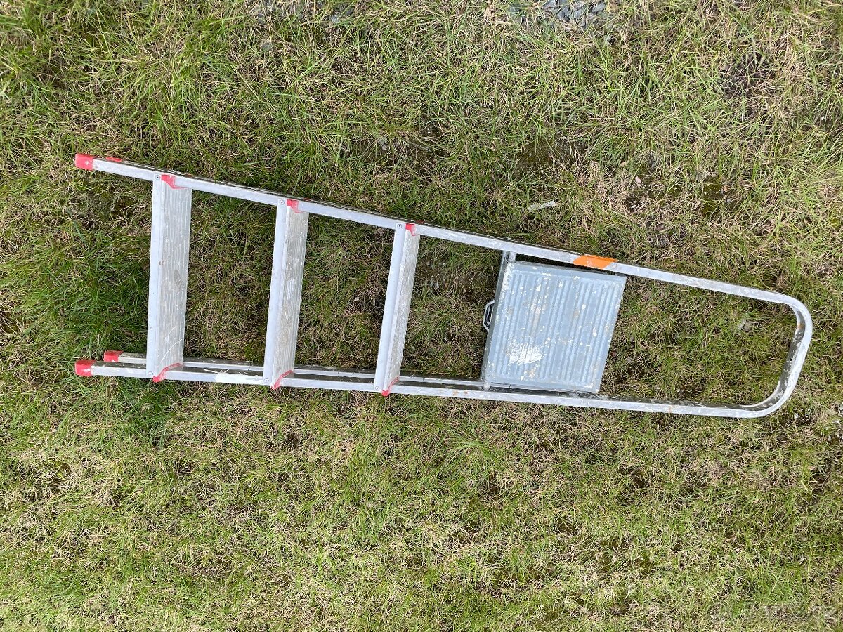 Hliníkové schůdky 4x1 - 4