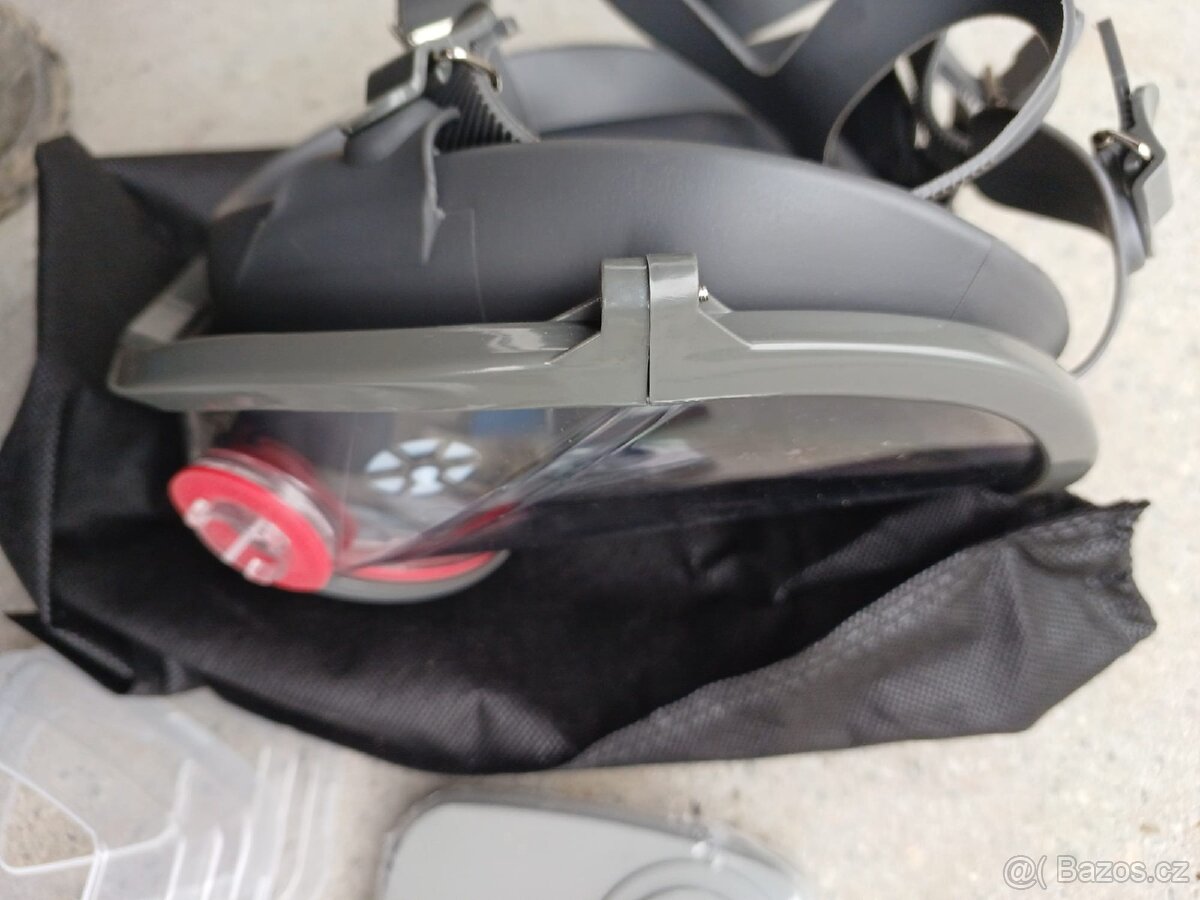 celoobličejová ochranná maska + filtry A1 - 4