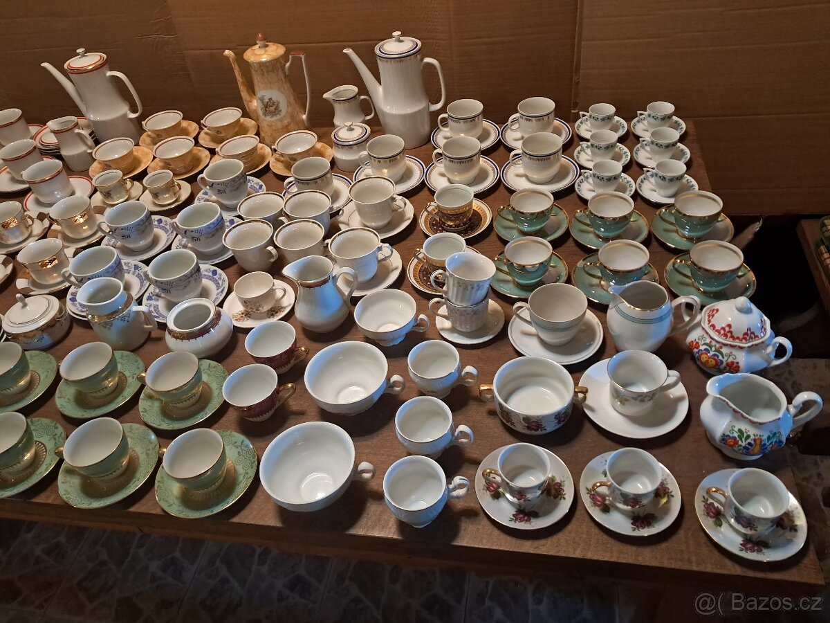 Obrovská hromada porcelánu retro ČSSR - 4