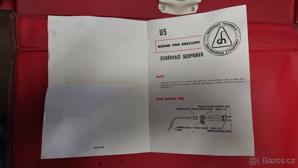 SVÁŘECÍ SADA AUTOGENNÍ MALÁ - 4