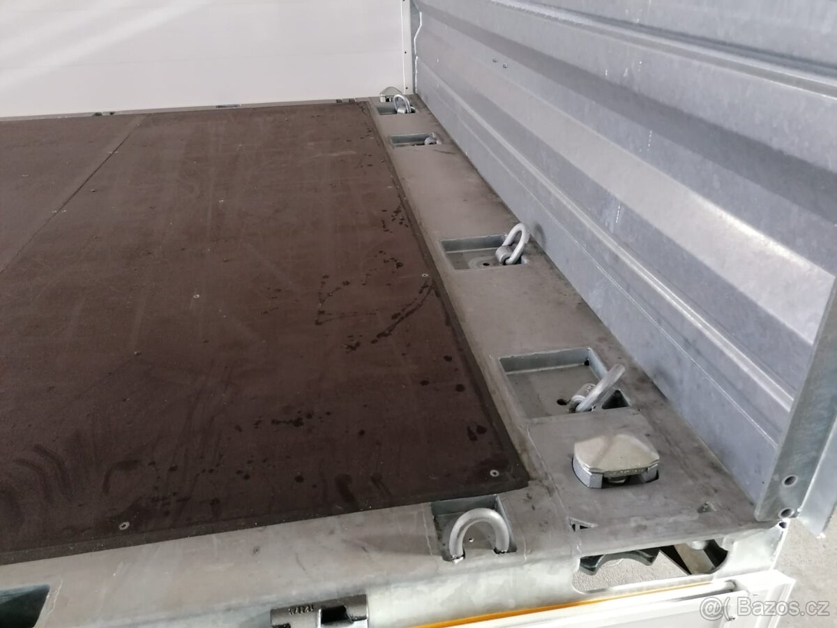 přívěs tandem valník bočnice kontejner - 4