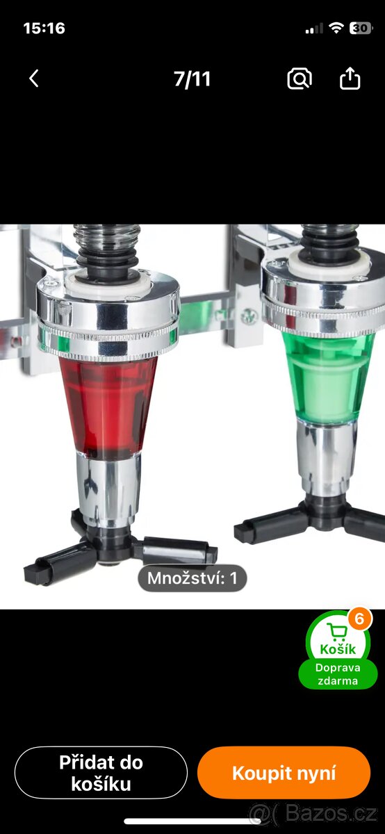 Držák lahví s dávkovačem - 4