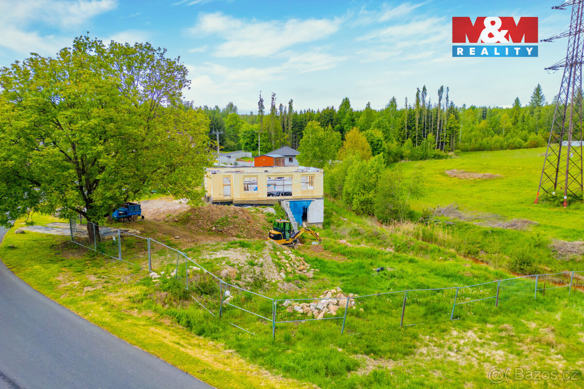 Prodej pozemku k bydlení, 1639 m², Lomnice, ul. Kraslická - 4