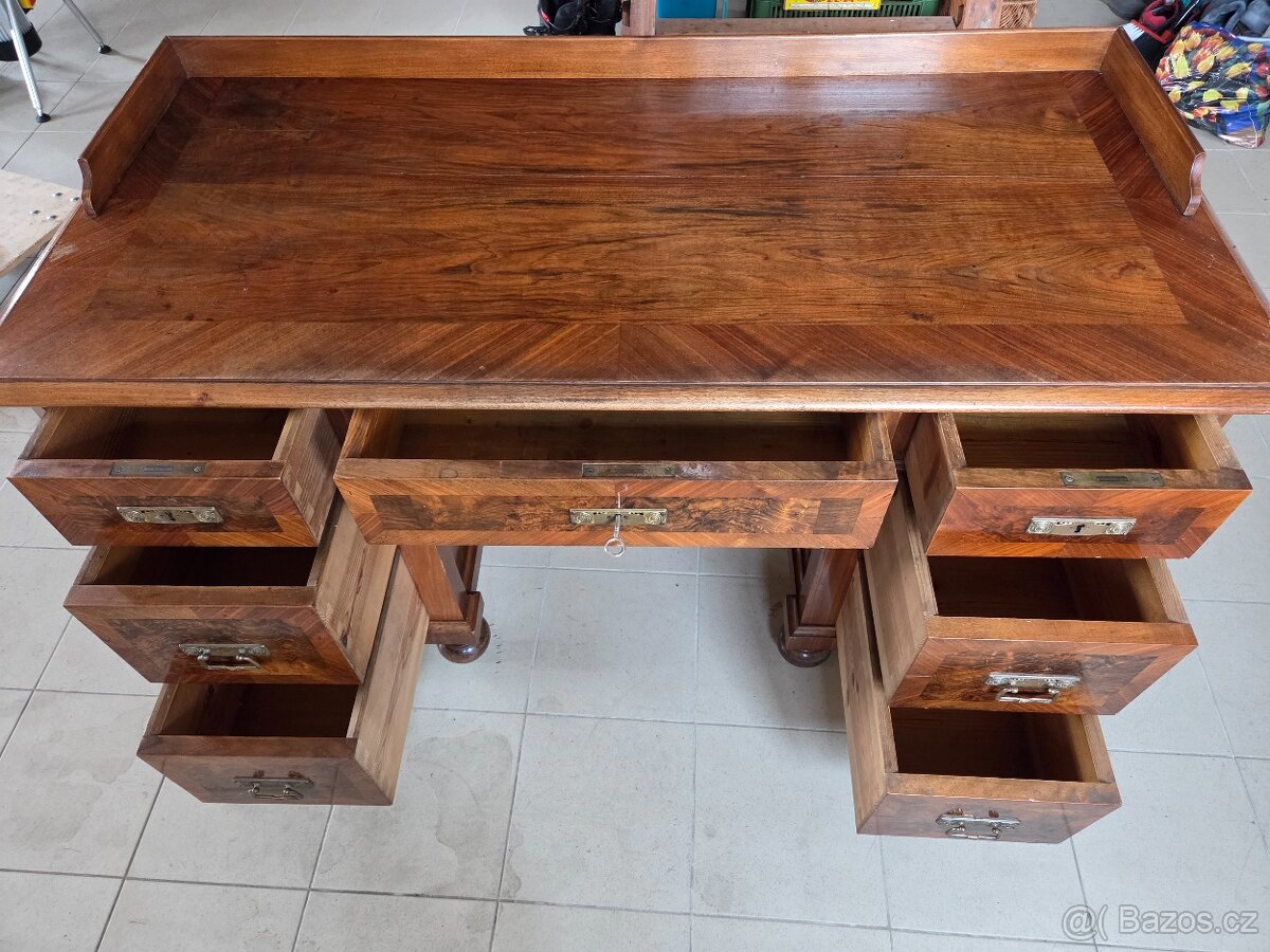 Starožitný psací stůl - 4