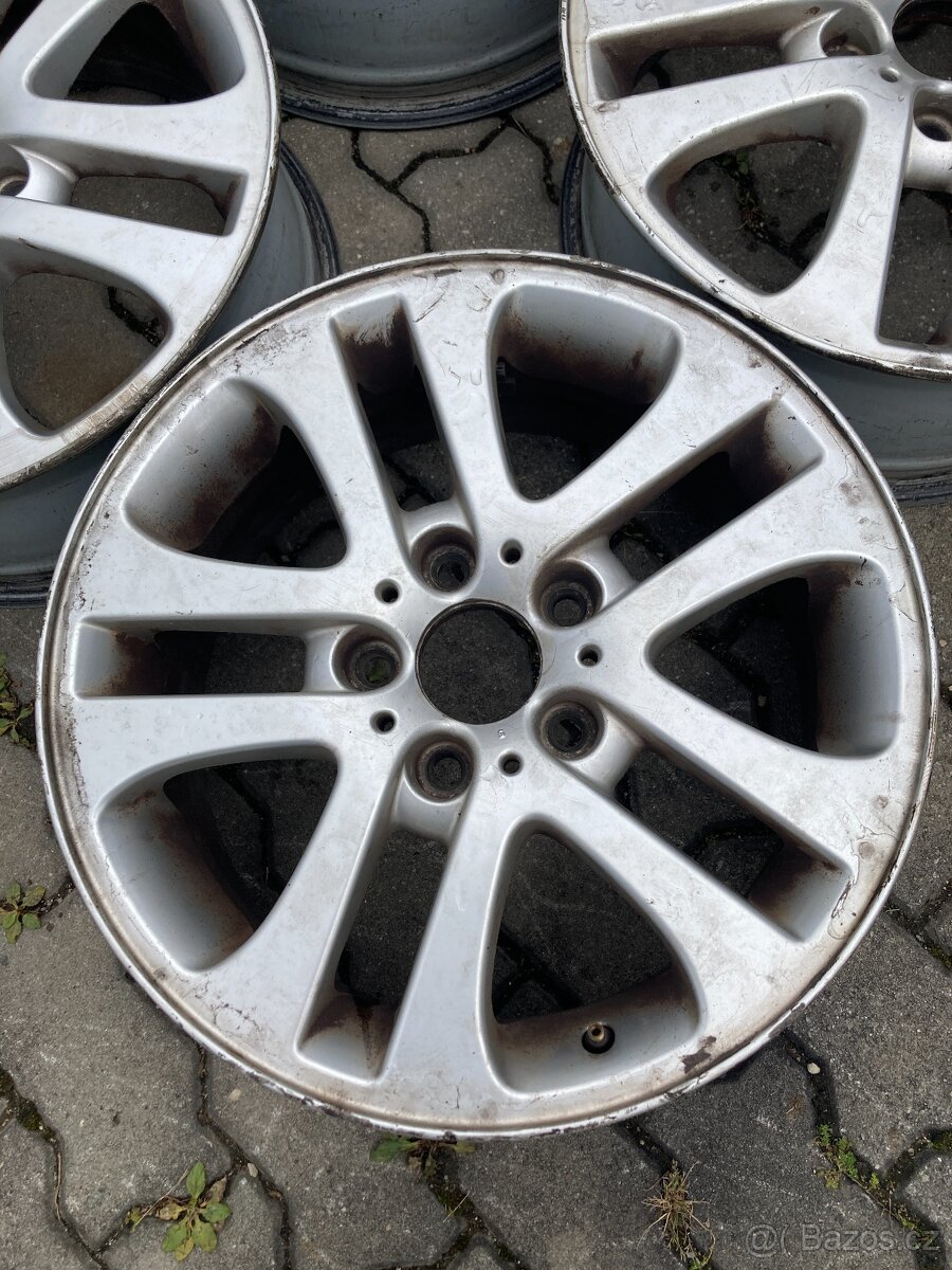 Alu disky 5x120 z vozu BMW řada 3, ET47, 7Jx17H2 - 4