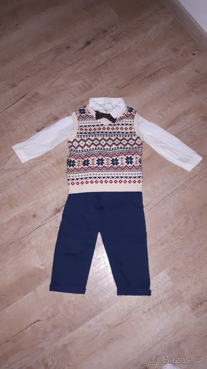 Chlapecké sváteční oblečení vel. 86 - 4