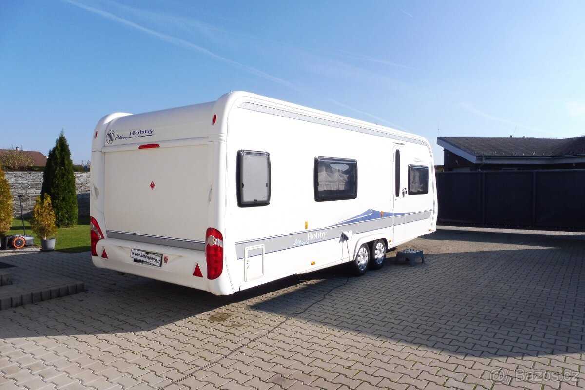 Hobby Mein Prestige 650 WFU Velká Koupelna + Stan. - 4