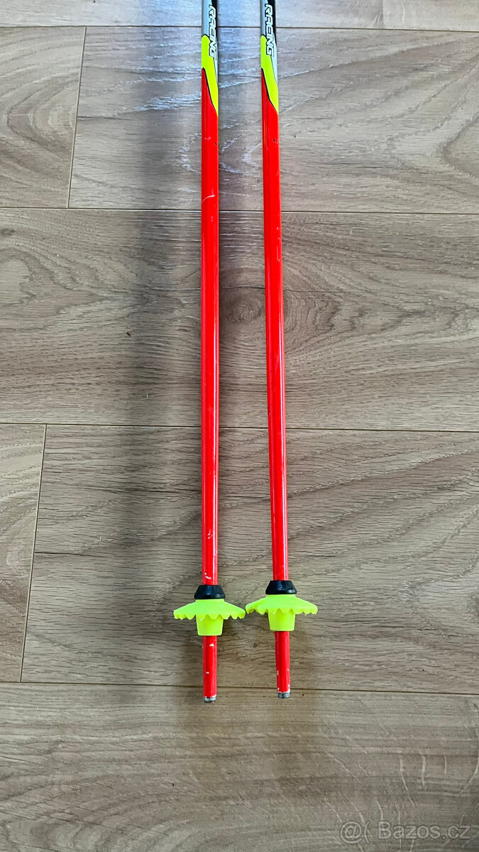 Dětské sjezdové hole Leki 95 cm - 4