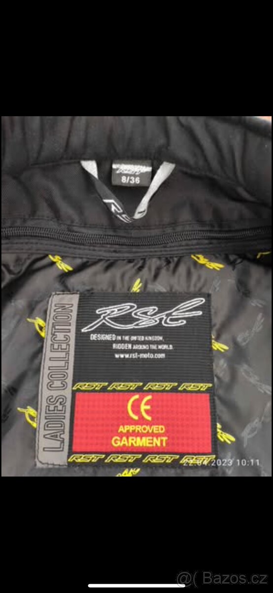 Dámská textilní bunda RST Gemma Vented vel. 36 - 4