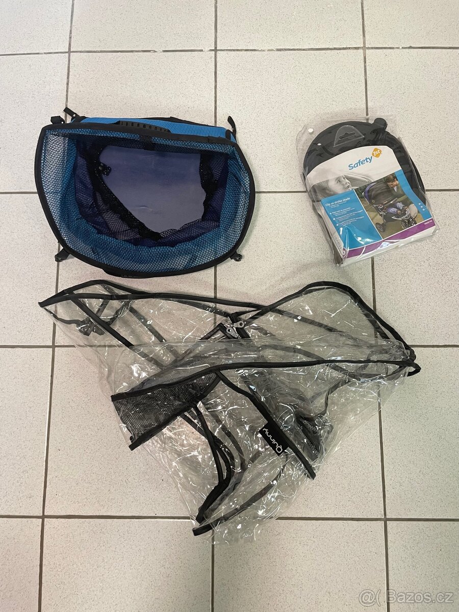 Kočárek Quinny – sportovní verze + hluboká korba + doplňky - 4