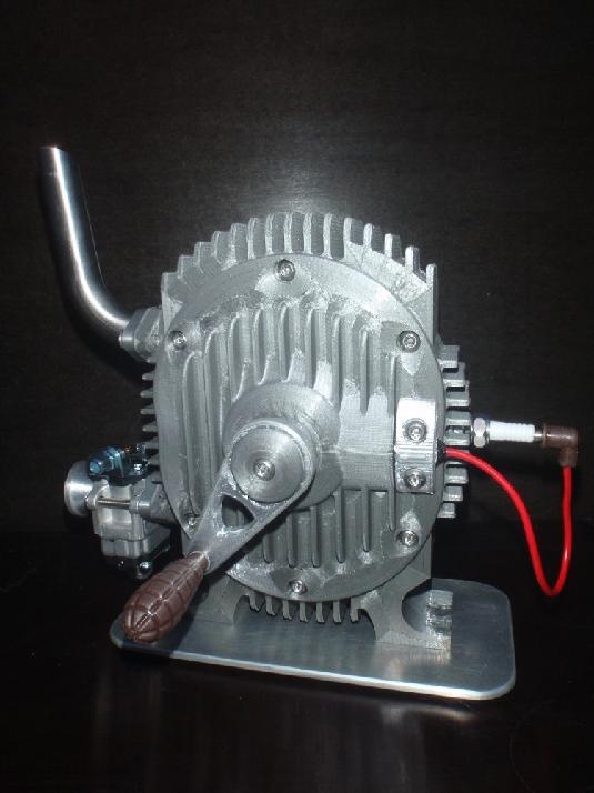Velký výukový model Wankelova motoru (výška 25cm) - 4