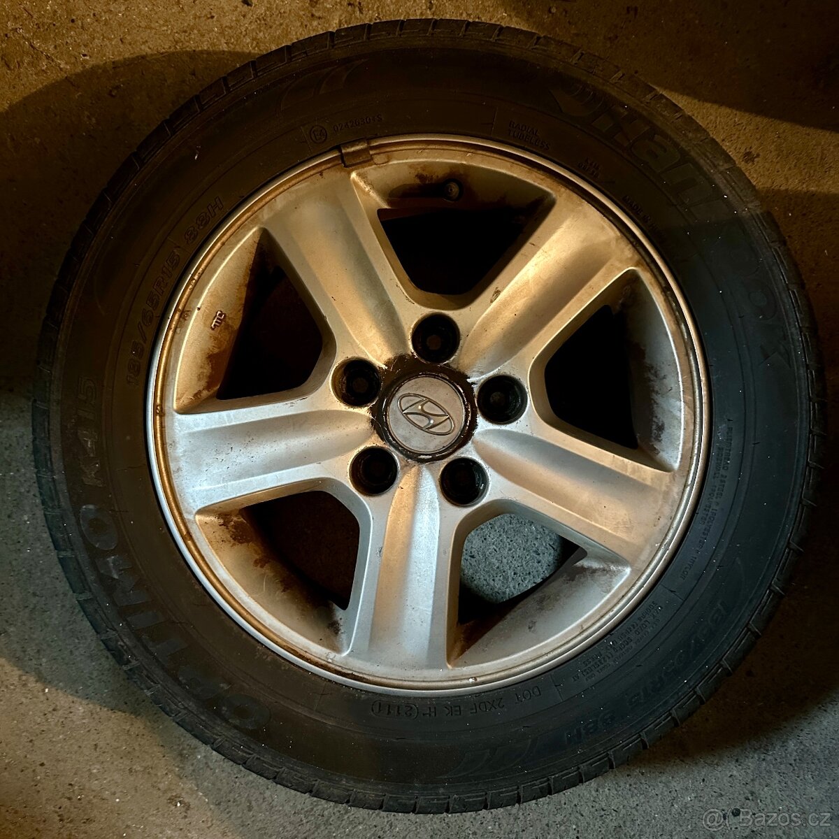 Alu kola 4x, plnohodnotná rezerva 1x - 4