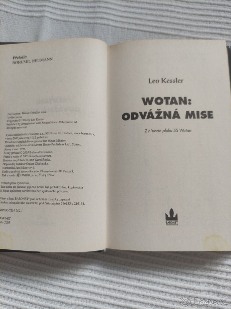 Wotan: Odvážná mise. Leo Kessler - 4