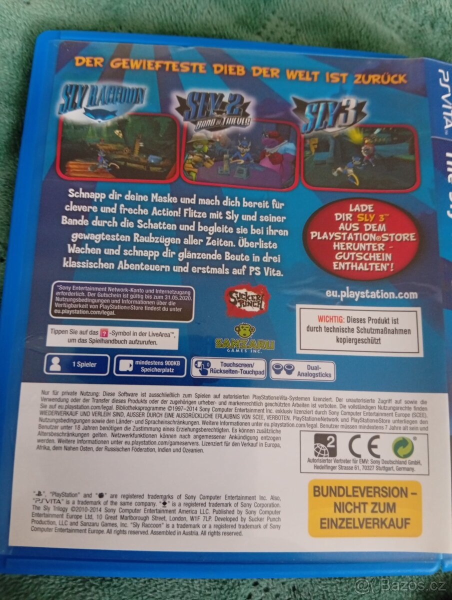 The Sly Trilogy ps vita hra - 4