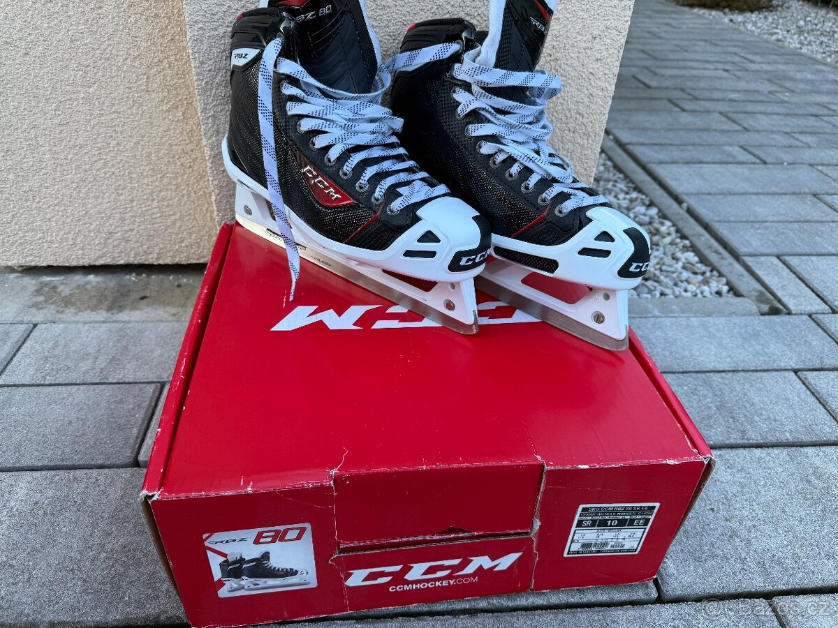 Prodám profi brankářské brusle CCM RBZ 80 SR - 4