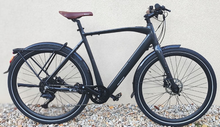 Městské elektrokolo 250W AKU 36V10Ah hydr brzdy nad 175cm - 4