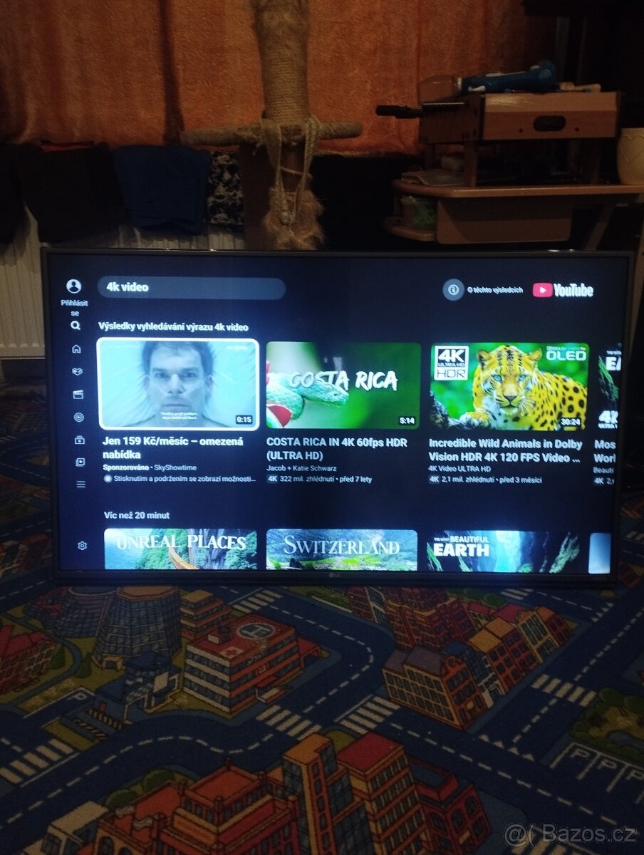 Smart 4K TV LG 49"(125cm úhlopříčka)wifi, dvb-t 2 - 4