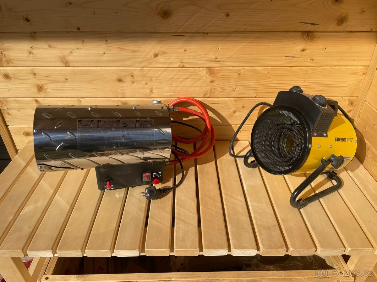 Plynový teplomet / Elektrický teplomet - 4