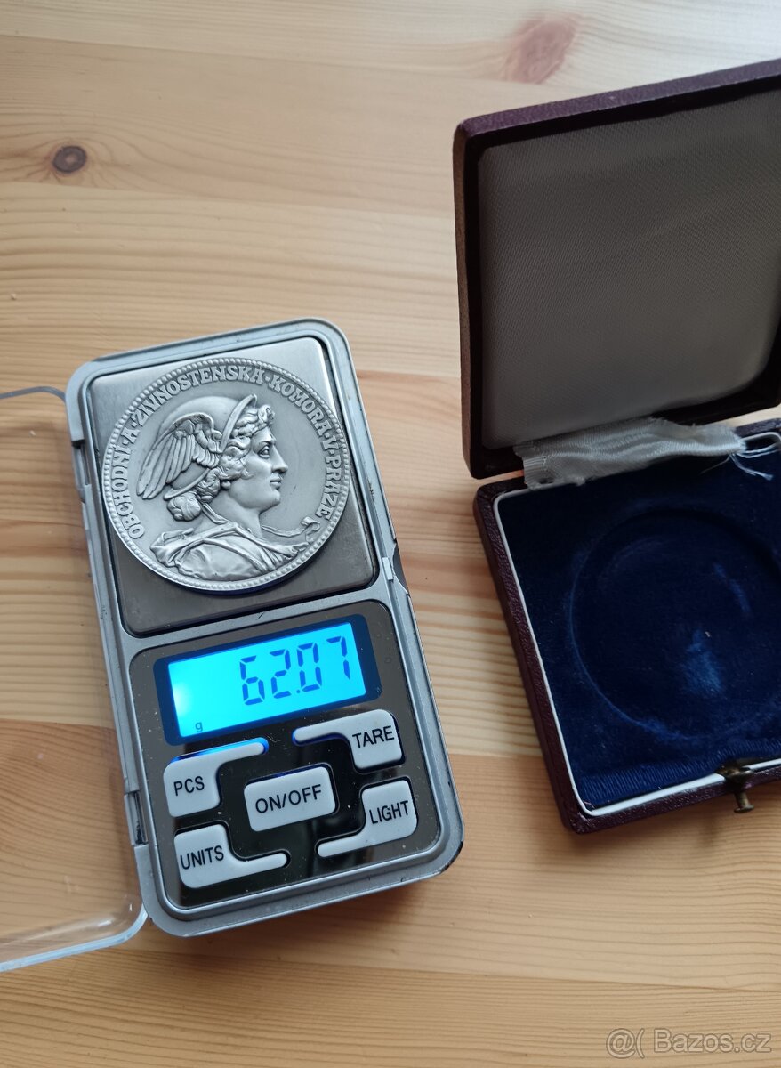 AG medaile Obchodní a Živnostenská Komorav Praze - 4