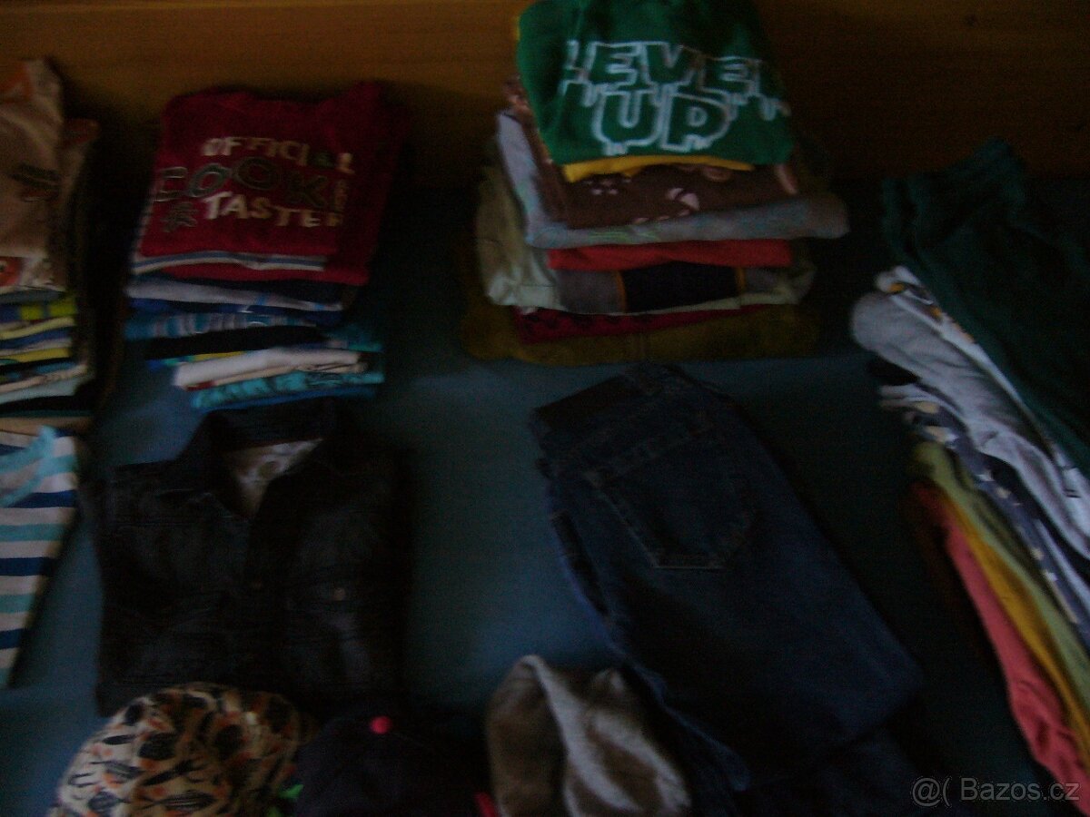 Sada oblečení na kluka velikost 134 - 4