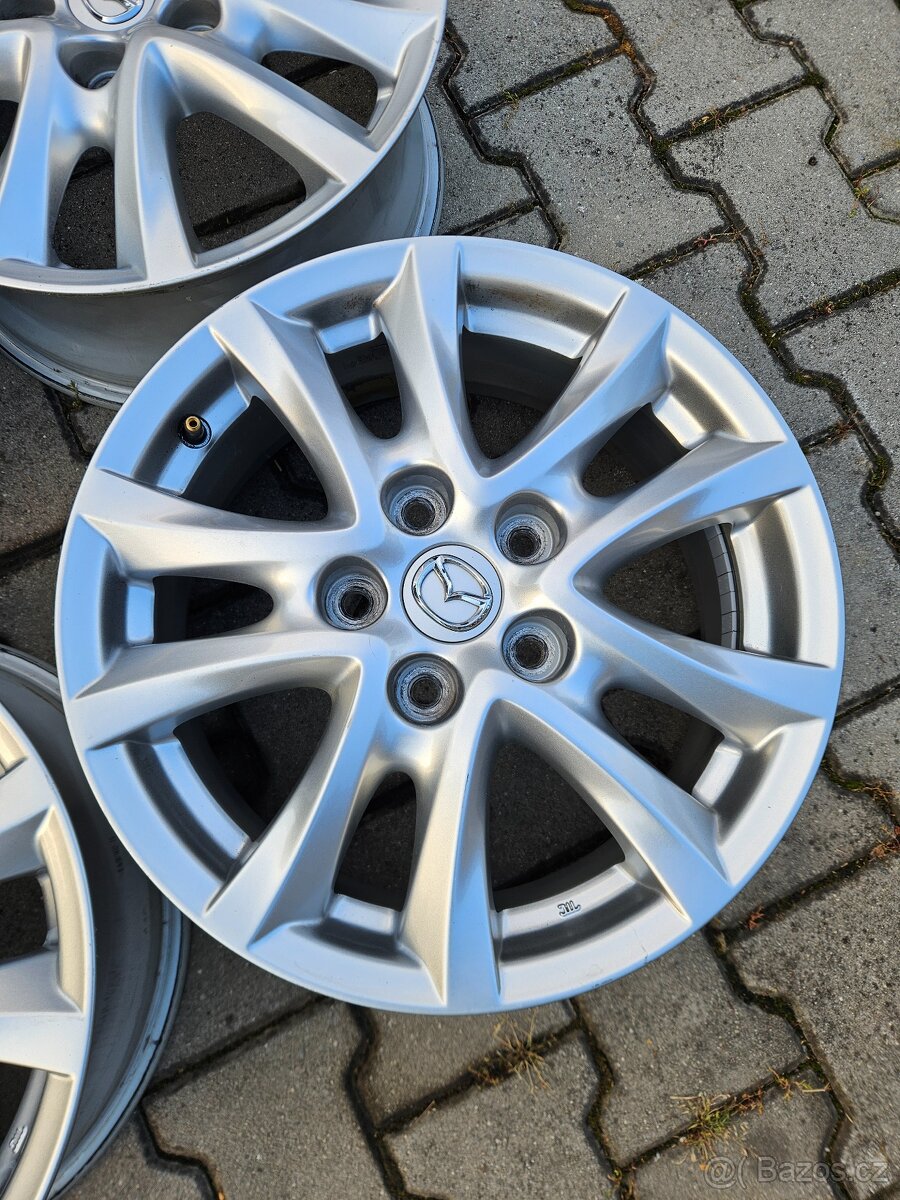 Disky Originální Mazda 5x114 16" - Top stav - 4