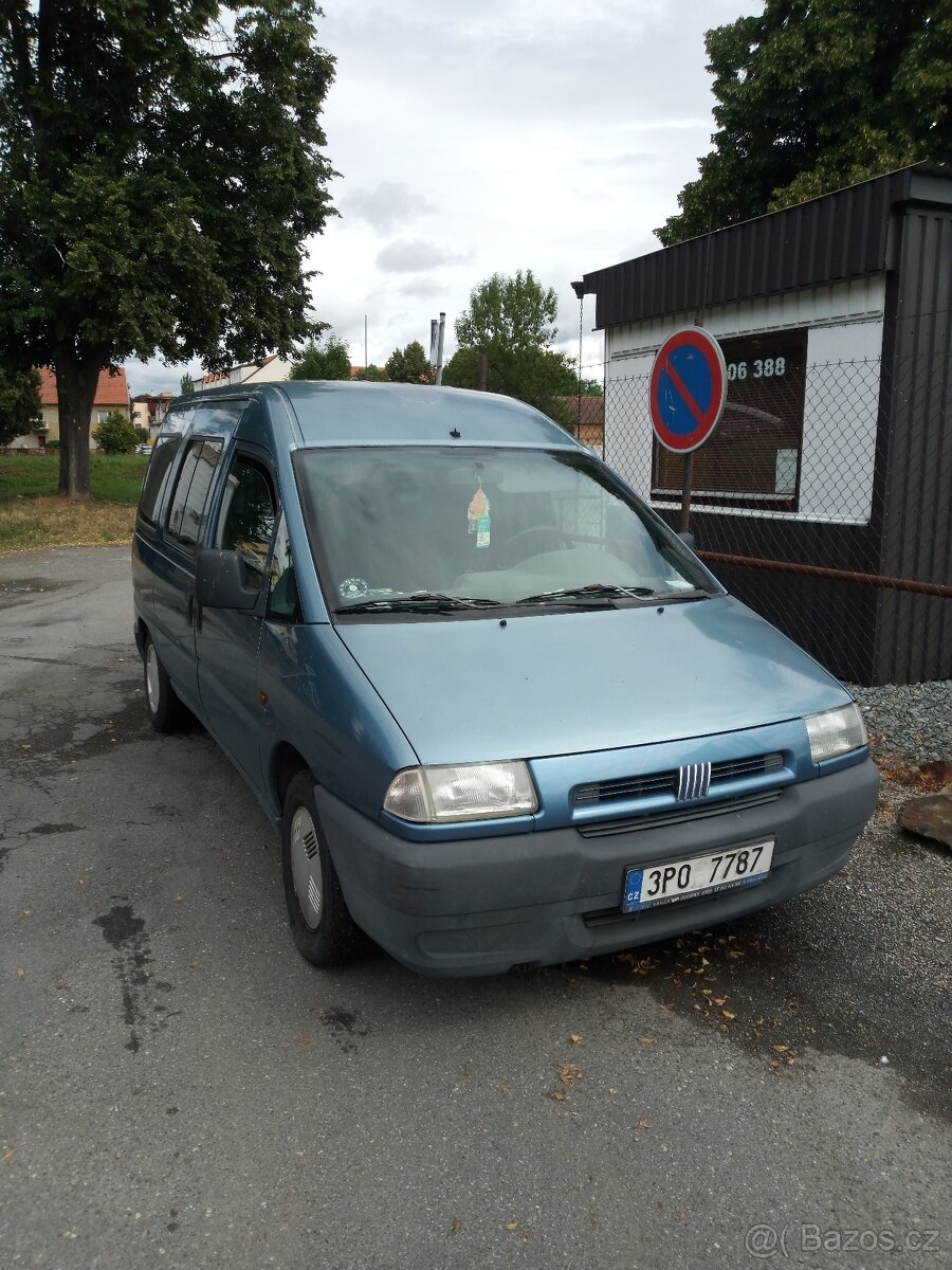 FIAT SCUDO 1.9TD R.V.1998,9MIST,299TKM,KLIMA. - 4
