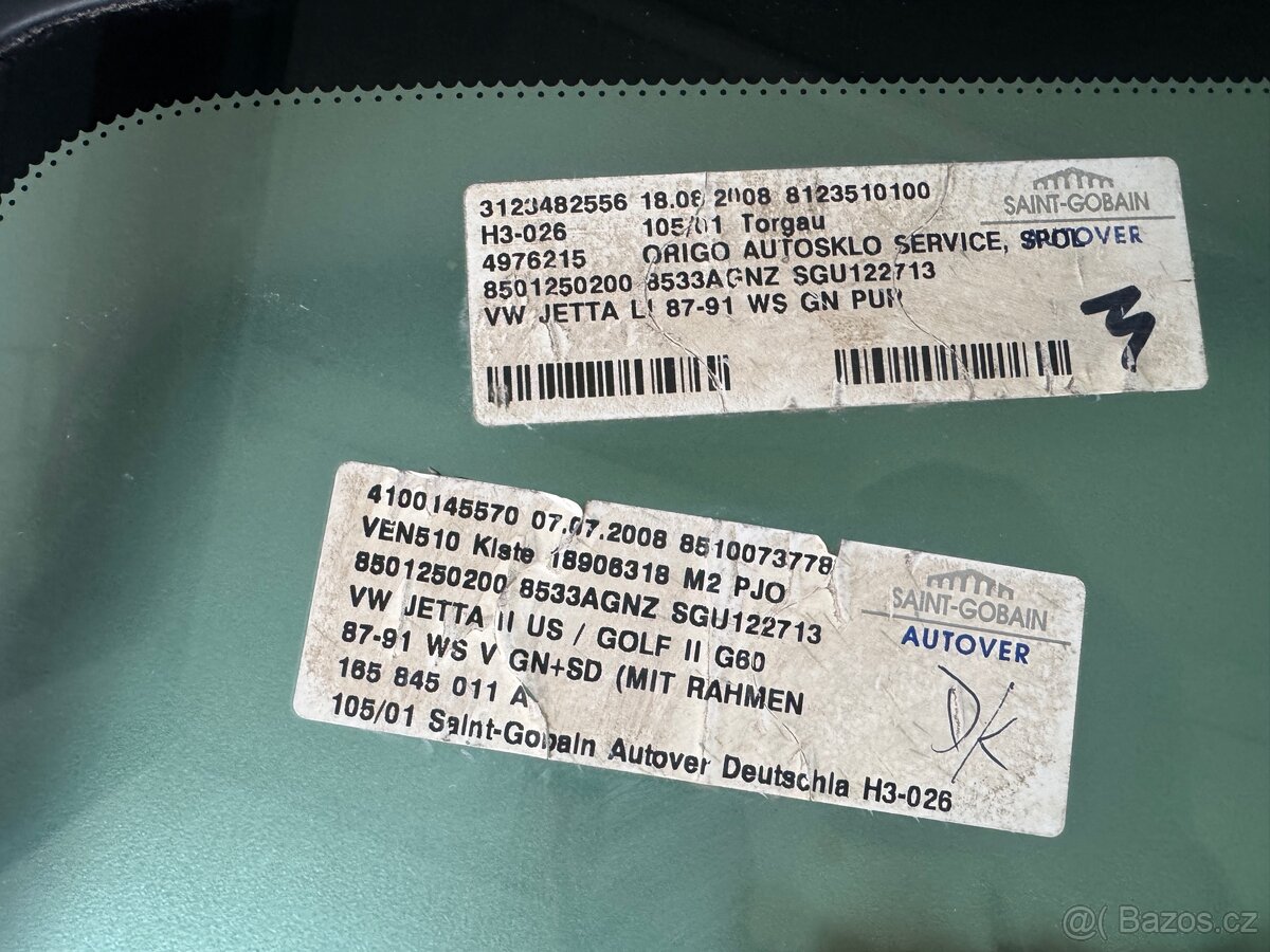 Čelní sklo golf II US/RALLYE - 4