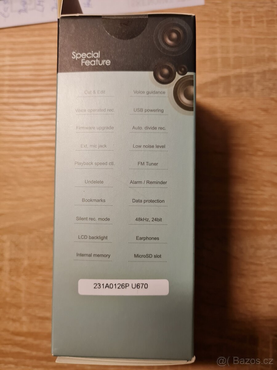 Diktafon Eltrinex V12Pro - 4