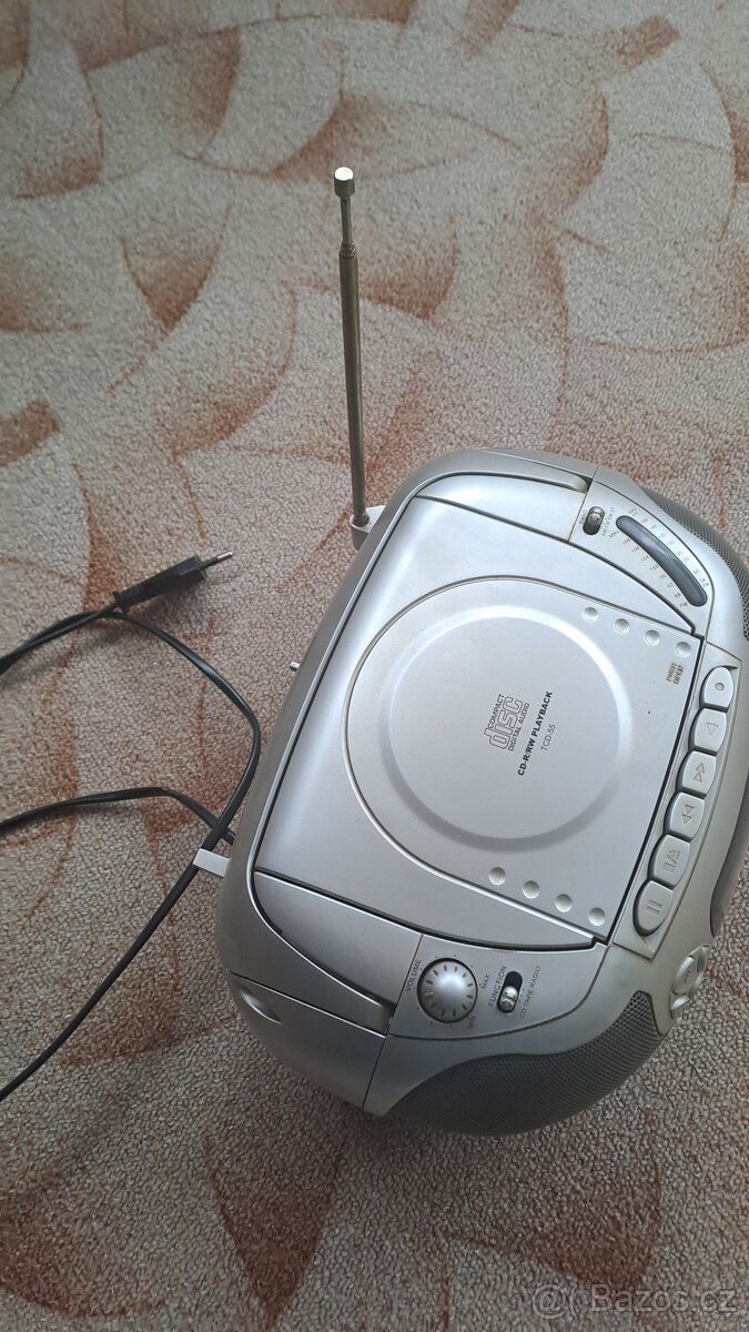radiomagnetofon s CD přehrávačem - 4
