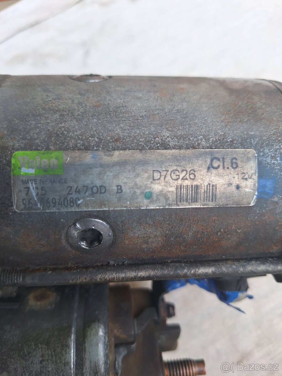 Startér HDi 1,6 HDi 1,4 - 4