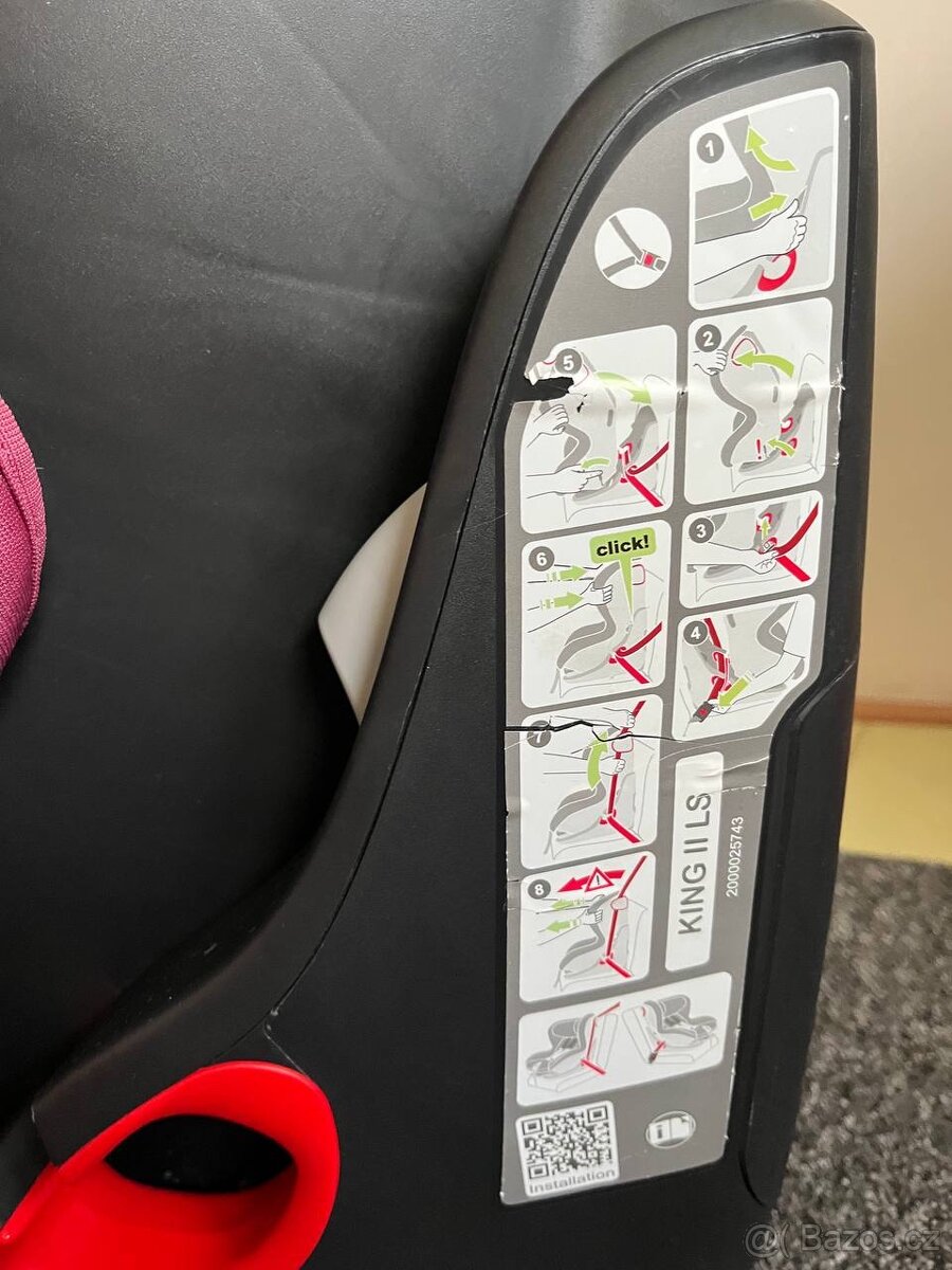 Autosedačka Britax Römer King II - 4