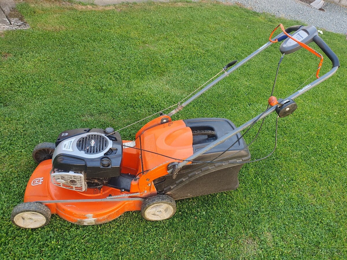 Benzinová sekačka Husqvarna. - 4