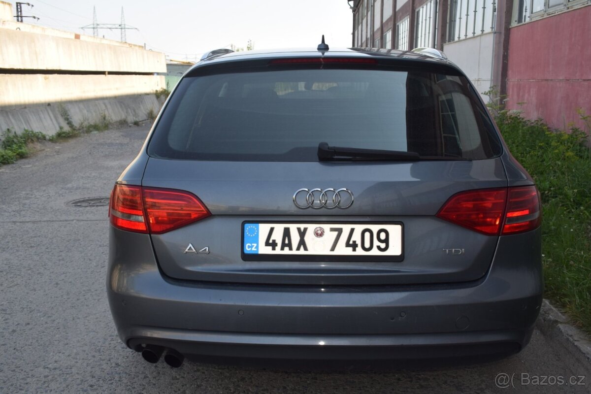 Audi A4 Avant dálniční KM, dobrý stav - 4