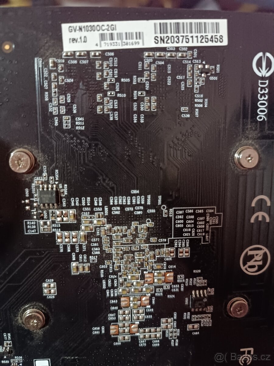 GIGABYTE Geforce GT 1030 OC 2G - 4