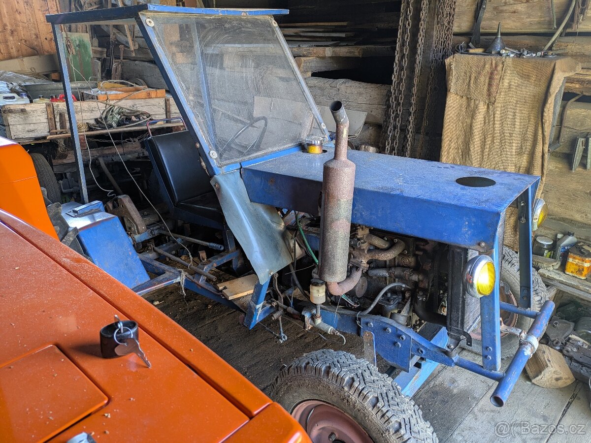Malotraktor domácí výroby - 4