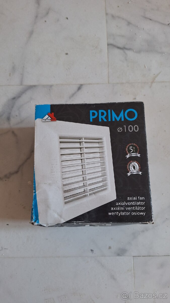 Haco hranaté díly k větráku 100mm + větrák - 4