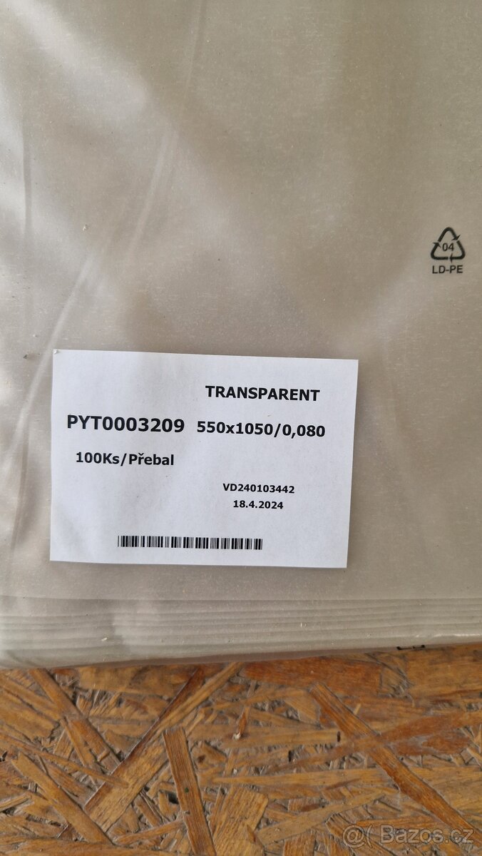 Igelitové/LDPE pytle do lisu - 4