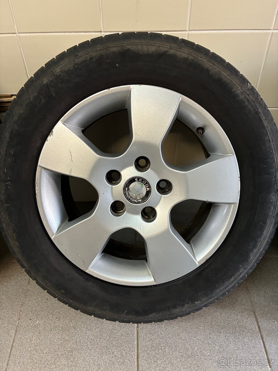 Alu kola 15" Škoda Octavia 2 5x112 mm - 4