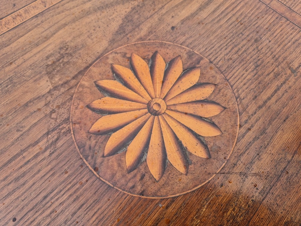 Komoda , malovana truhla, intarzovany pribornik - 4