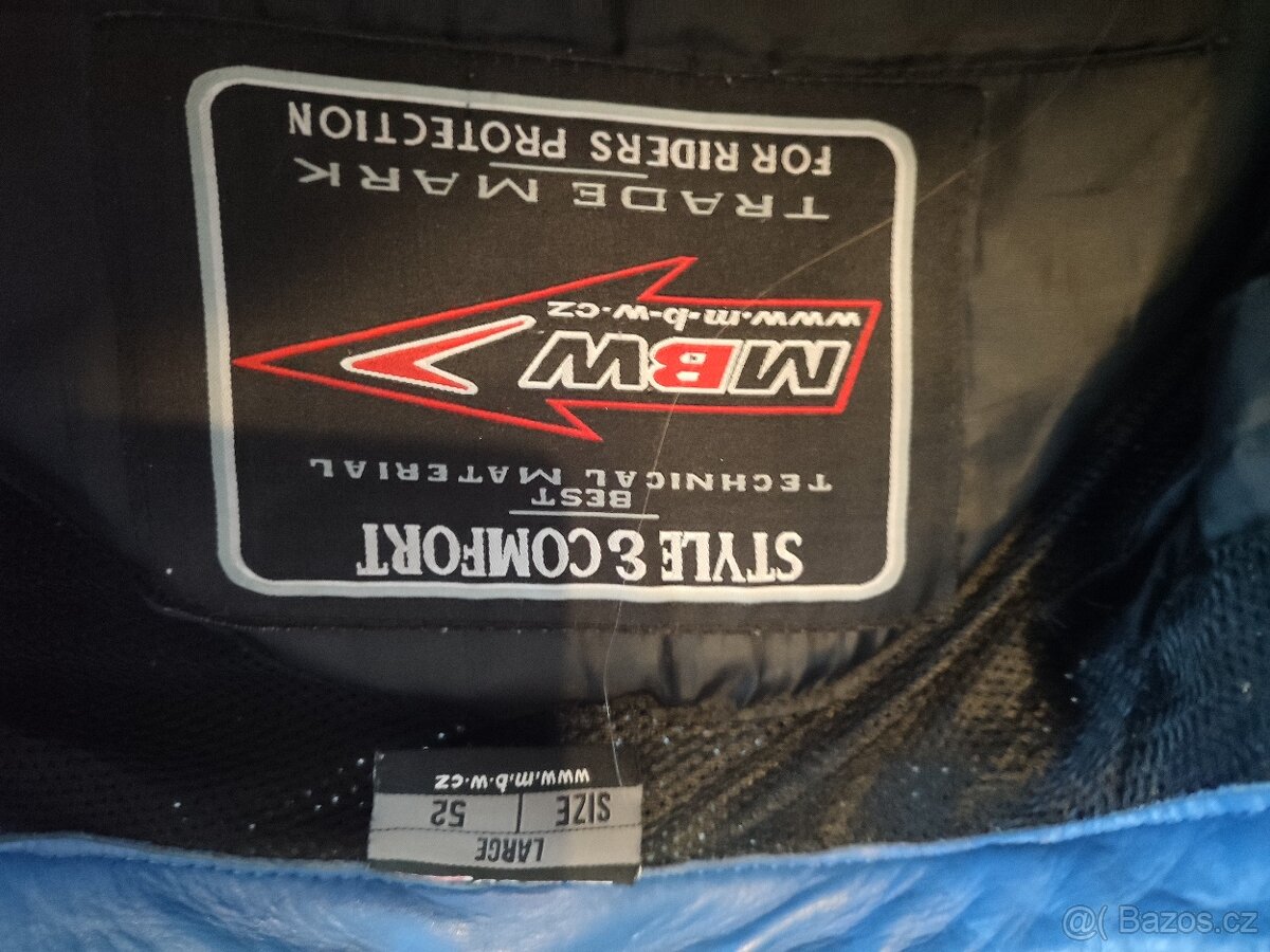 Kožená dvoudílná kombinéza MBW - 4