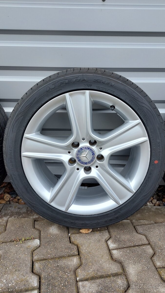 Alu kola 17 " orig M.Benz 5x112 dvou Rozměr - 4