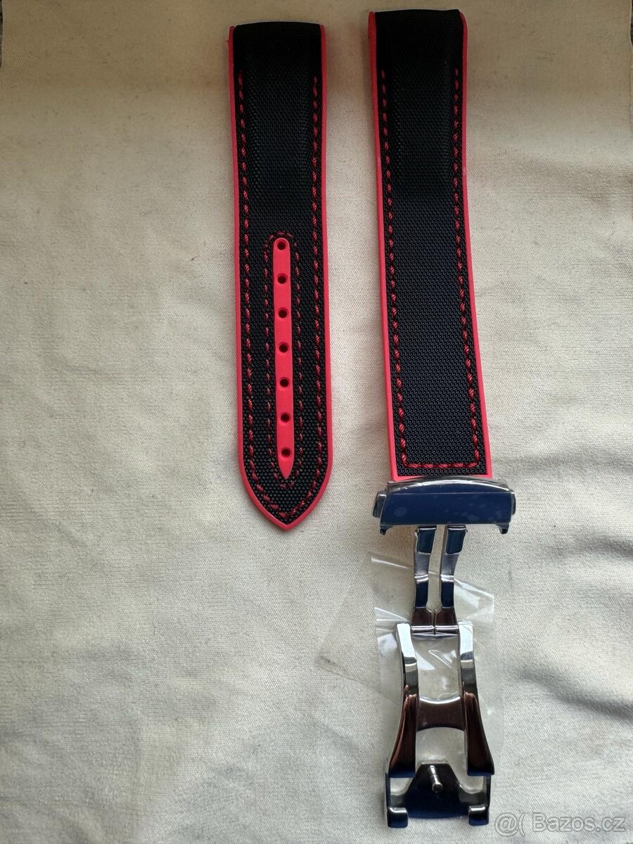 Kaučukový řemínek Omega Speedmaster, Seamaster, nový - 4