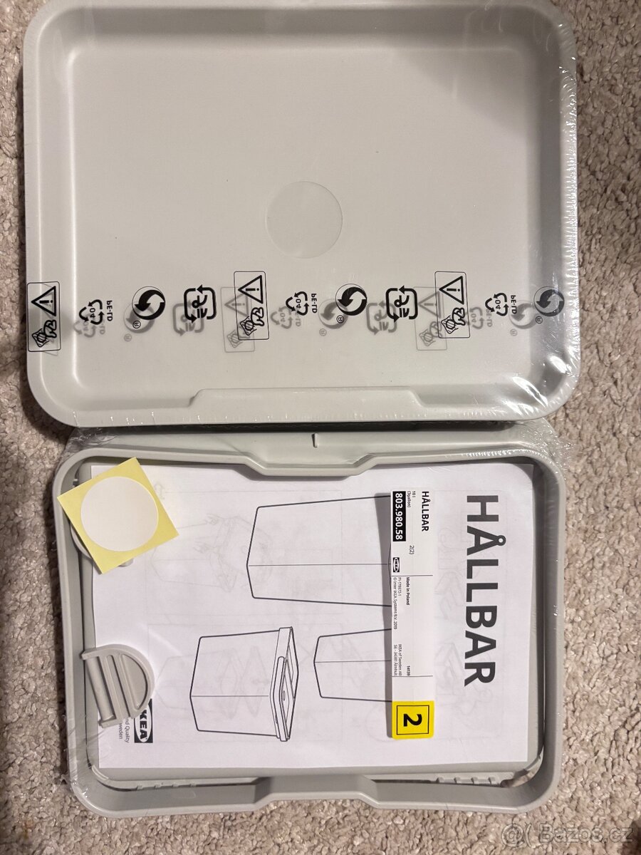 Ikea Hallbar viko na kos 2ks nove, zapecetene - 4