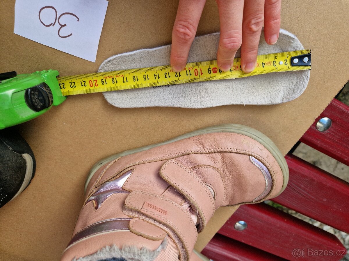 Zimní dívčí boty vel. 30, 31 - 4