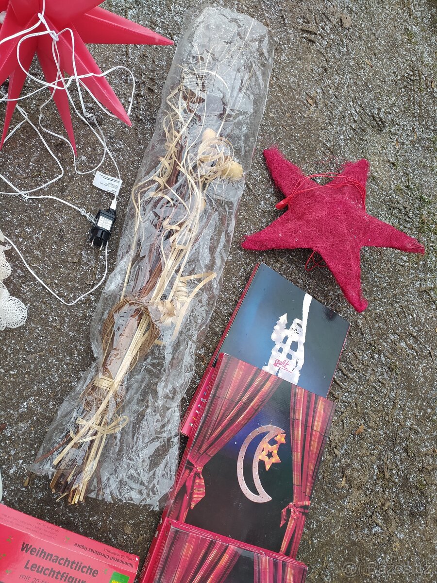 VÁNOČNÍ DEKORACE - 19ks - 4