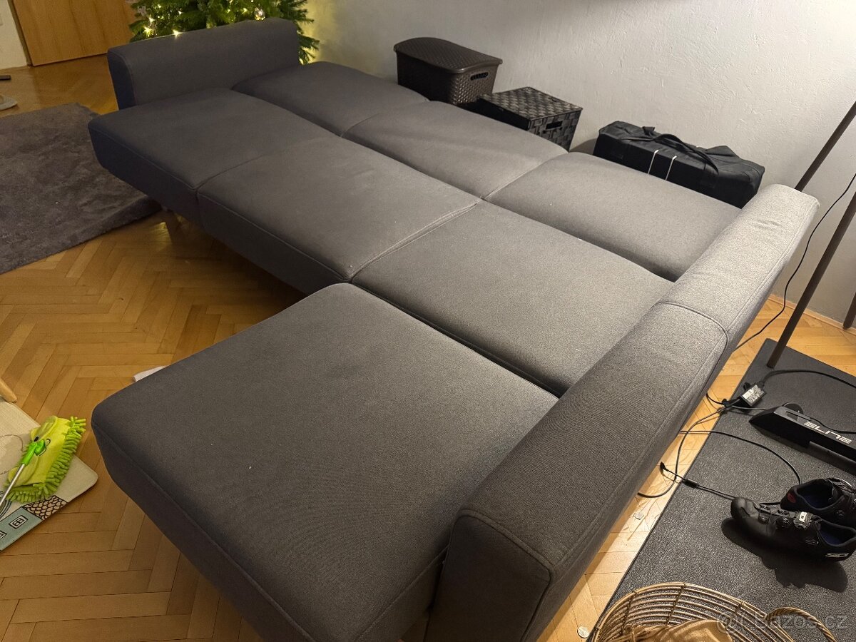 Třímístný rozkládací gauč - 4