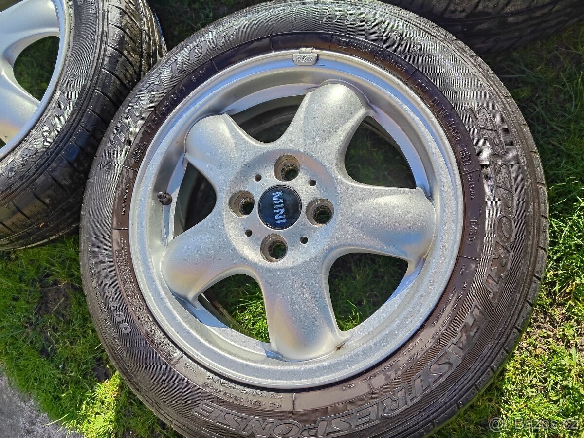 Letní sada MINI 4x100 r15 Dunlop 175/65/15 - 4