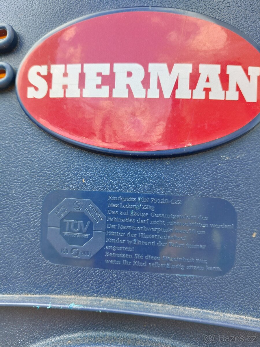 Dětská sedačka na kolo - Sherman - 4