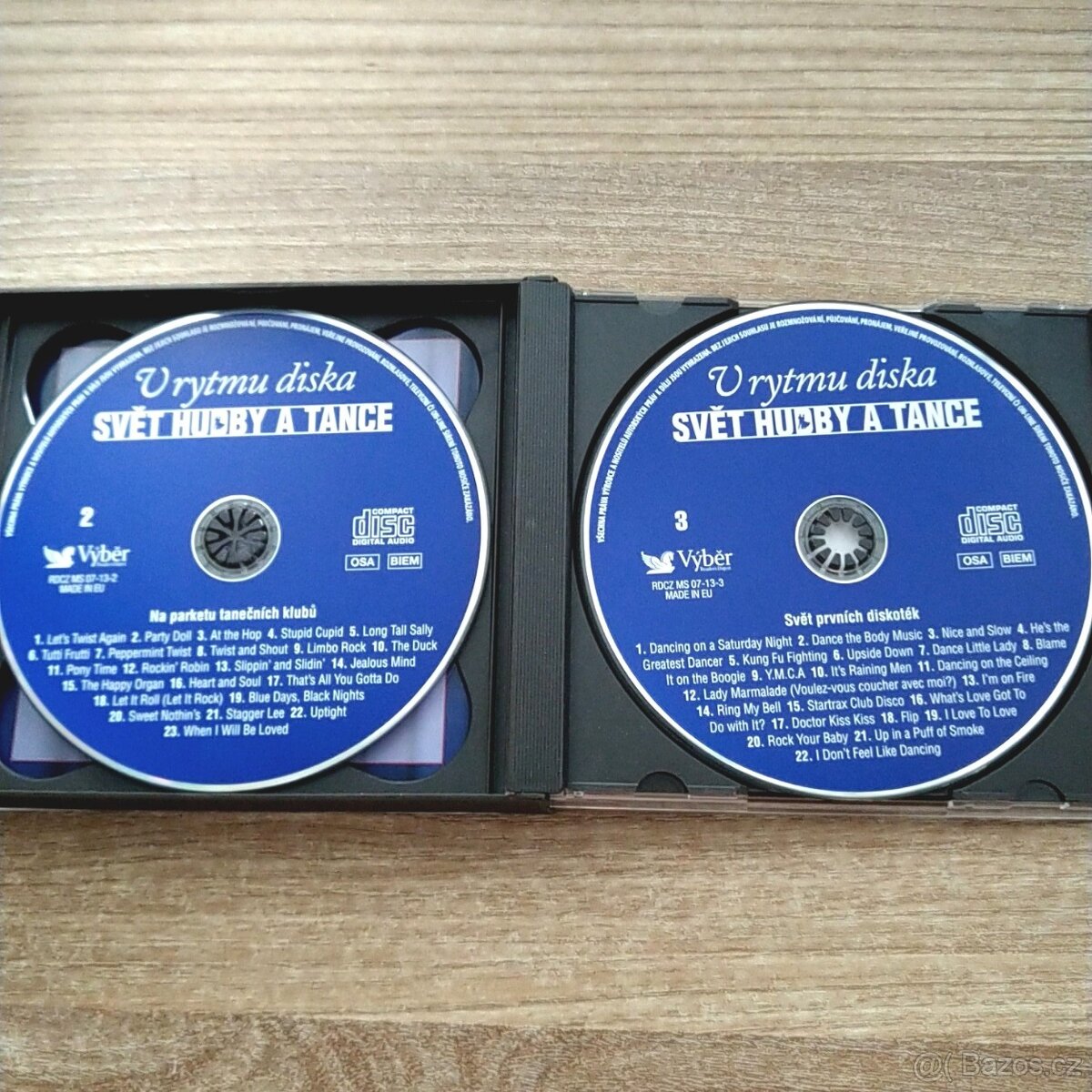 3x CD Svět hudby a tance - 4